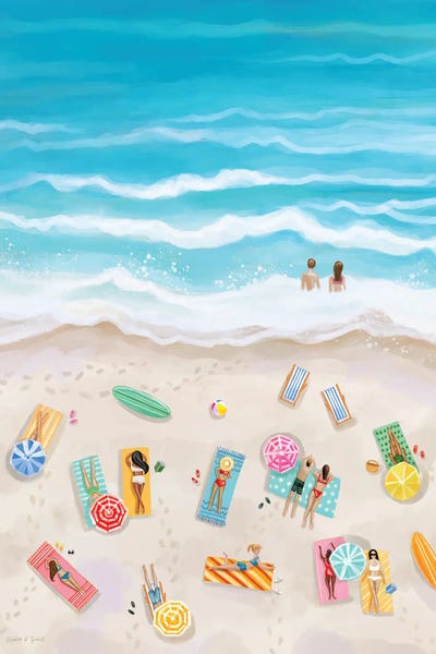 Elizabeth Tyndall: Beach Day by Elizabeth Tyndall