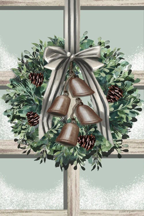 Farmhouse Jingle Bells by Elizabeth Tyndall wall art