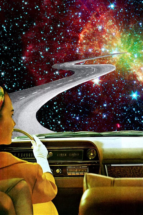 Eugenia Loli - On The Road To The Akashic Library