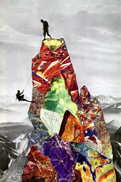 Eugenia Loli - The Impossibilities Of My Absolute On Your Unmendable Truth by Eugenia Loli canvas print