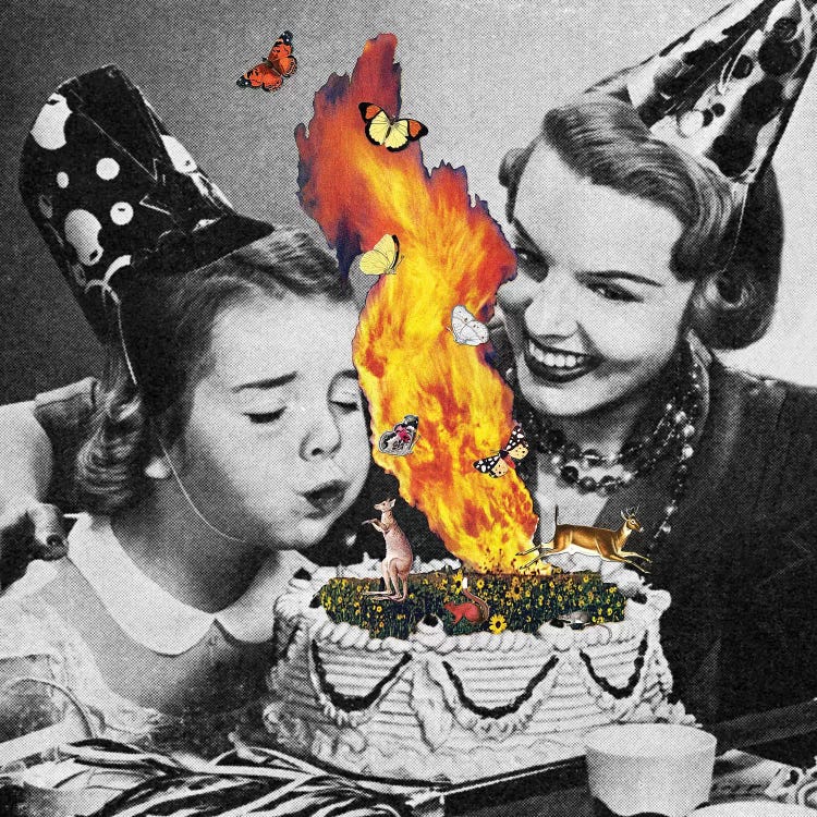 Eugenia Loli - Come On Darling Make Their Wish by Eugenia Loli wall art