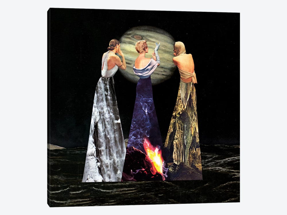 Eugenia Loli - The Three Erinyes by Eugenia Loli 1-piece Canvas Art Print