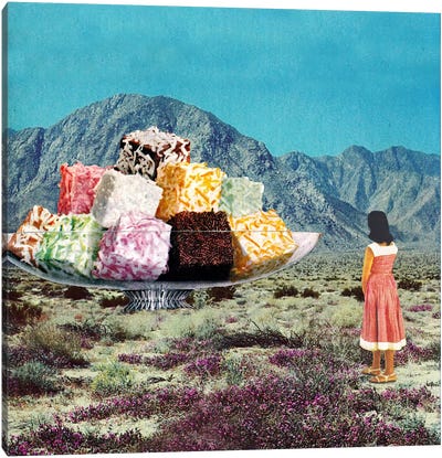 Eugenia Loli - Desert Dessert Canvas Art Print - Cake & Cupcake Art