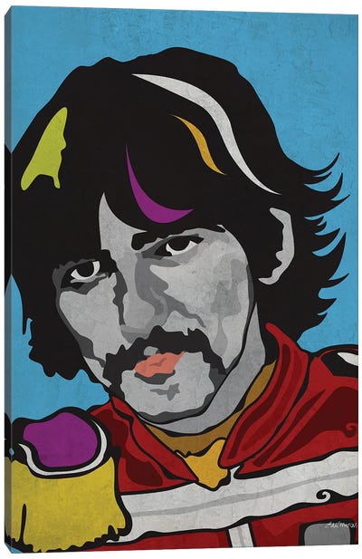 Harrison Sgt Peppers Canvas Art Print - George Harrison