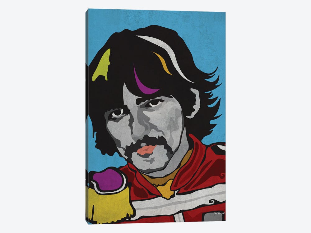 Harrison Sgt Peppers by Edú Marron 1-piece Canvas Artwork