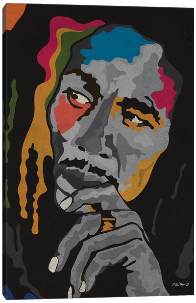 Marley Canvas Art Print - Edú Marron