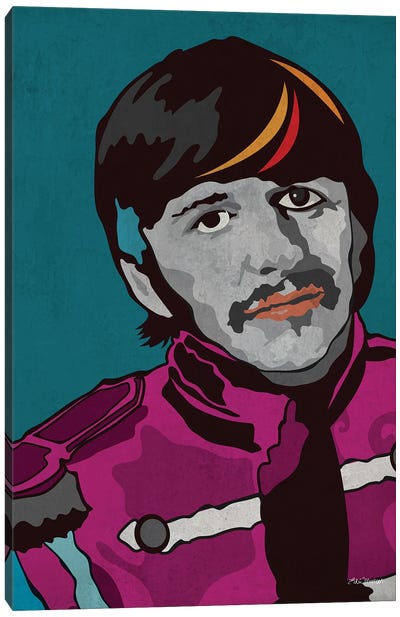 Ringo Sgt Peppers Canvas Art Print - Edú Marron