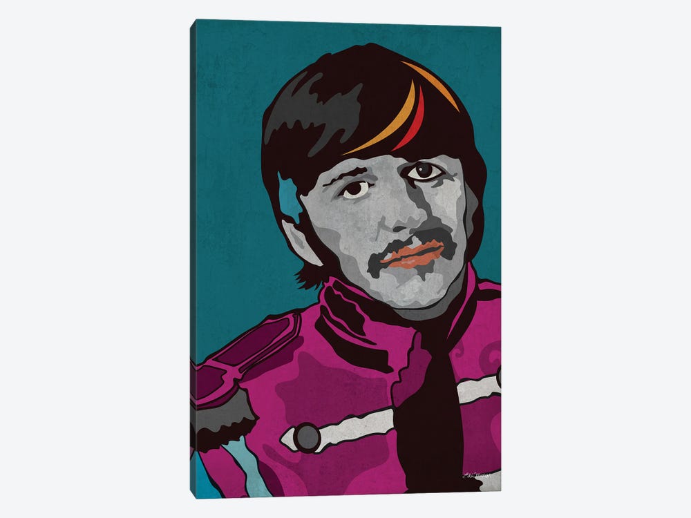 Ringo Sgt Peppers by Edú Marron 1-piece Canvas Art Print