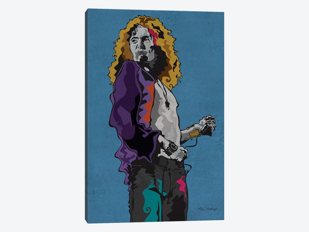 Robert Plant by Edú Marron 1-piece Art Print