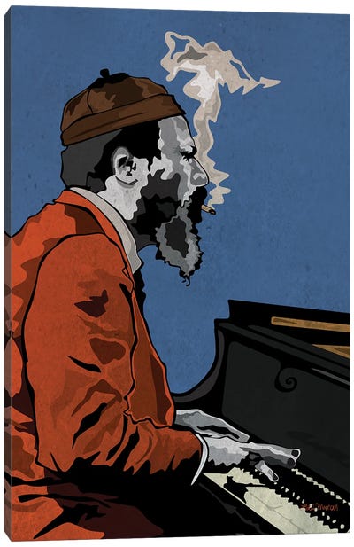 Thelonious Monk Canvas Art Print - Jazz Art
