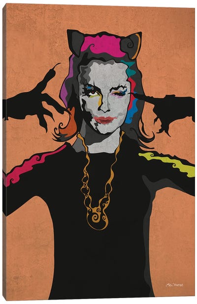 Catwoman Canvas Art Print - Edú Marron