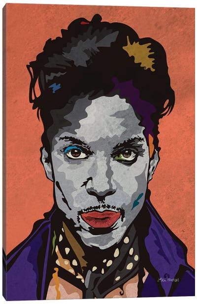 Prince Canvas Art Print - R&B & Soul Music Art