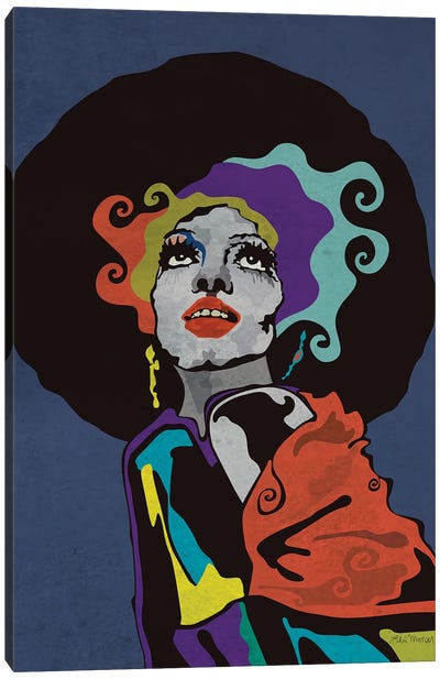 Diana Ross Canvas Art Print - Edú Marron