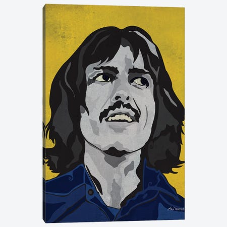 George Harrison Canvas Print #EUM9} by Edú Marron Canvas Art Print