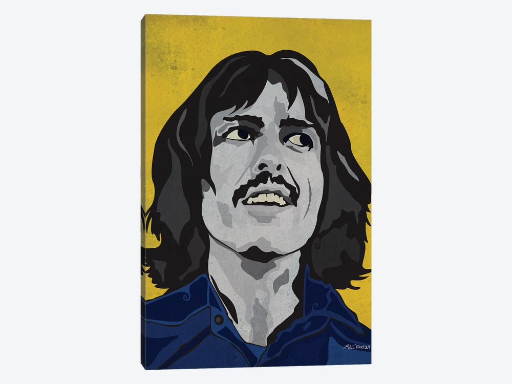 George Harrison by Edú Marron 1-piece Canvas Artwork