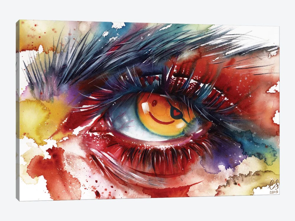 Pirate Eye by Eugenia Shchukina 1-piece Canvas Wall Art