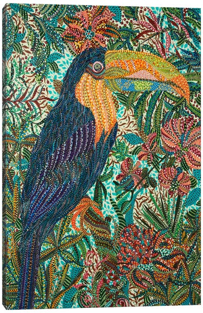 Toucan Canvas Art Print - Ebova