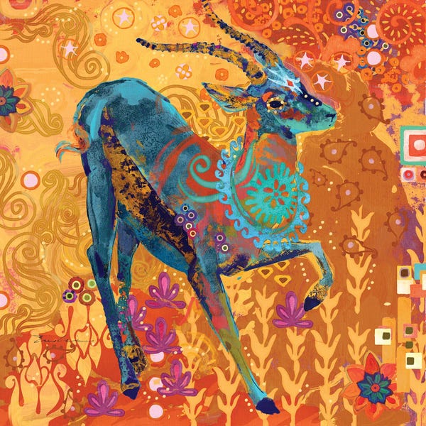 Antelopes: Gazelle Of Samburu by Evelia Designs