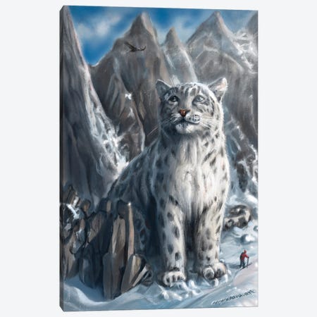 Mountain Master Canvas Print #EVF21} by Anastasia Evgrafova Canvas Art