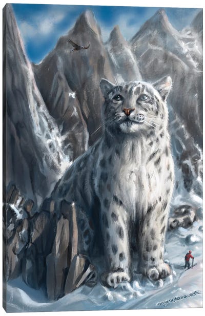 Mountain Master Canvas Art Print - Anastasia Evgrafova