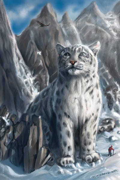 Leopards: Mountain Master by Anastasia Evgrafova
