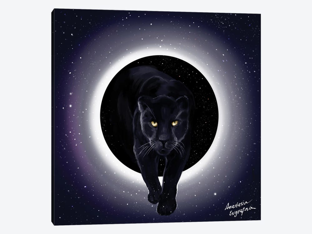Panther by Anastasia Evgrafova 1-piece Canvas Print