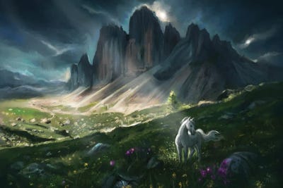 Spring In The Alps by Anastasia Evgrafova multi panel art