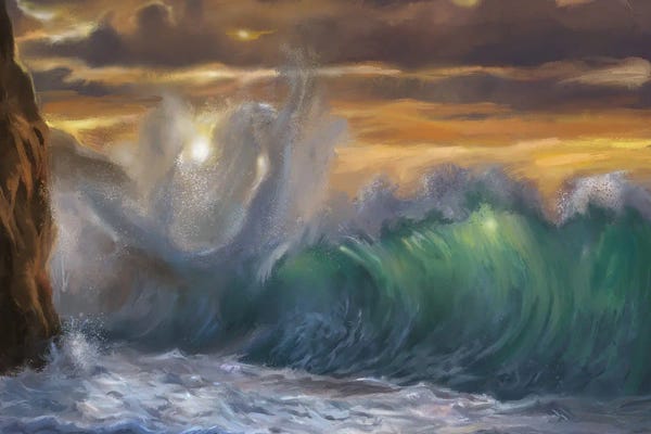 Waves: The Element by Anastasia Evgrafova