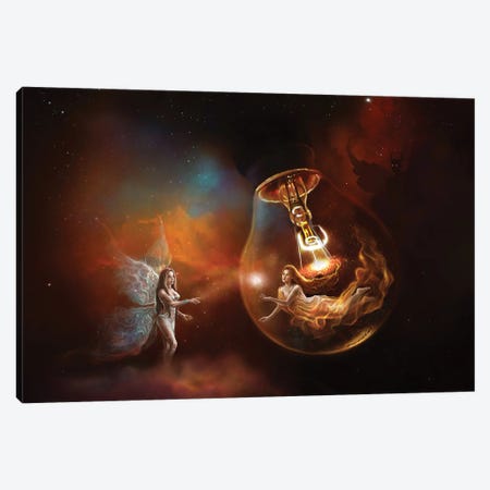 The Source Of Life And Death Canvas Print #EVF34} by Anastasia Evgrafova Canvas Artwork