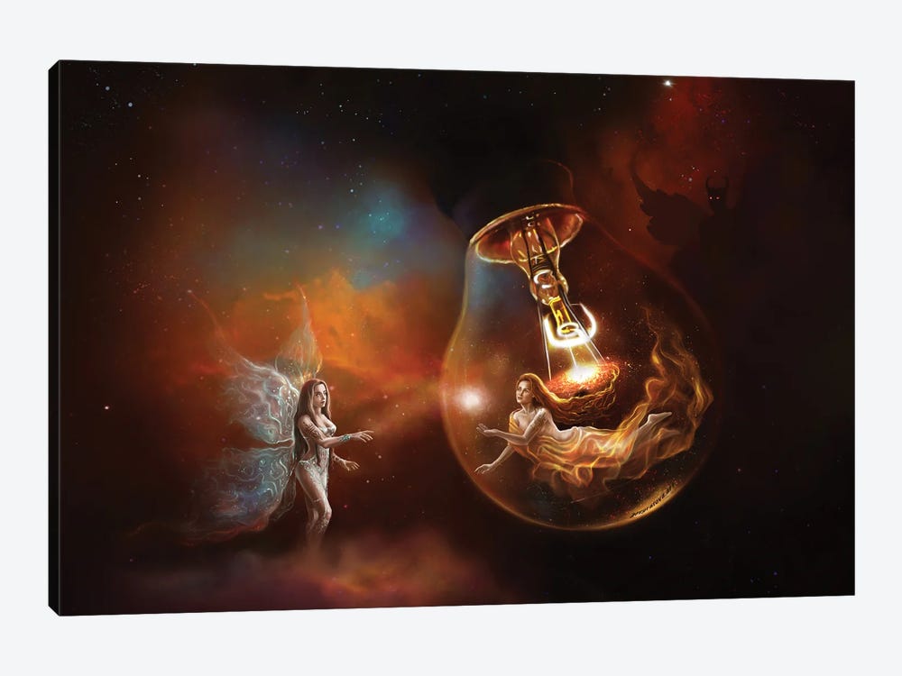The Source Of Life And Death by Anastasia Evgrafova 1-piece Art Print