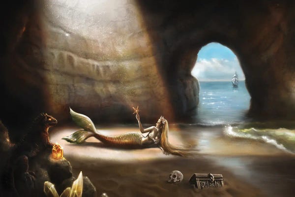 Mermaids: Treasure by Anastasia Evgrafova