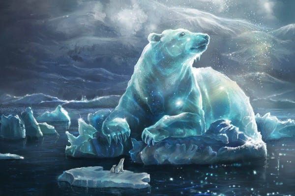 Polar Bears: Arctic Star by Anastasia Evgrafova