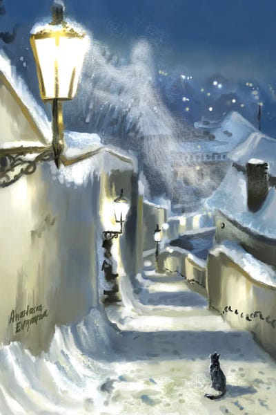 Ghosts: The Ghost Of Winter Prague by Anastasia Evgrafova