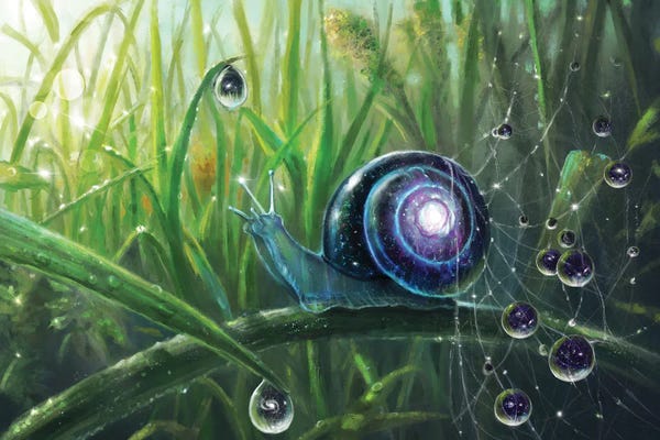 Snails: Universe by Anastasia Evgrafova