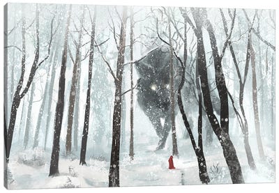Winter Tales Part II Canvas Art Print - Anastasia Evgrafova