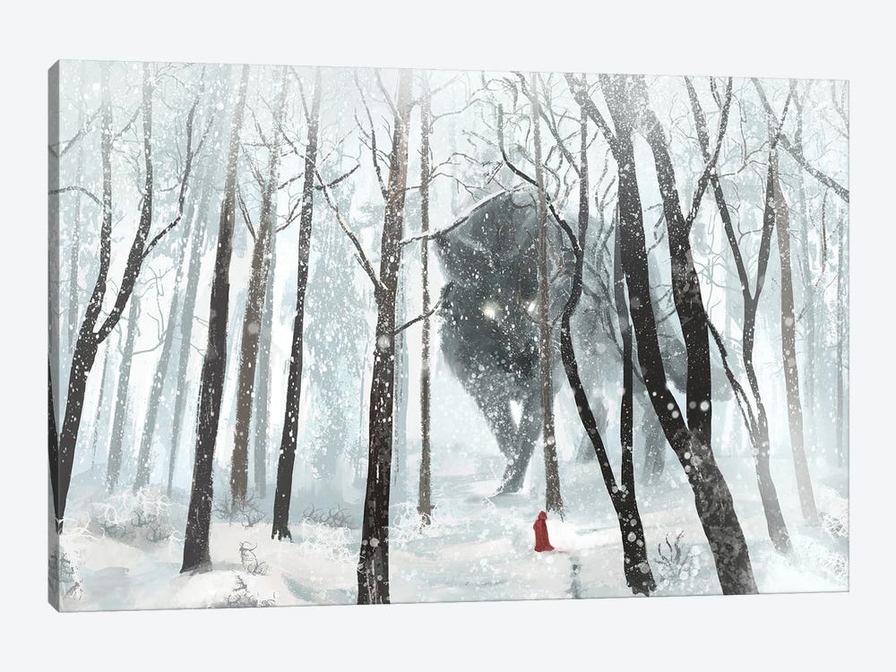Winter Tales Part II by Anastasia Evgrafova 1-piece Canvas Art