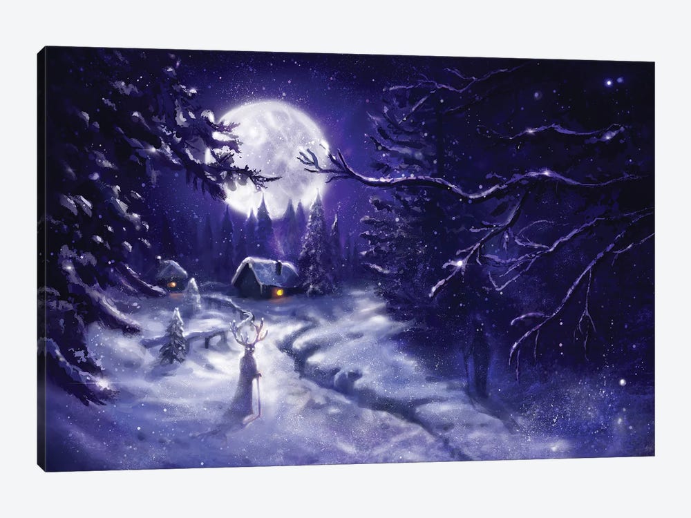 Winter Tales by Anastasia Evgrafova 1-piece Art Print