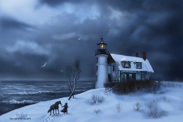 Anastasia Evgrafova: The Old Lighthouse Secret by Anastasia Evgrafova
