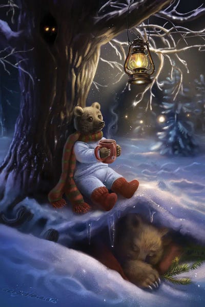 Brown Bears: How Far Is The Spring by Anastasia Evgrafova