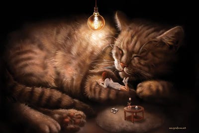 Coziness by Anastasia Evgrafova multi panel art