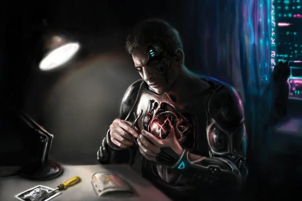 Robots: Something Is Broken by Anastasia Evgrafova