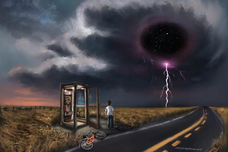 The Storm Is Coming by Anastasia Evgrafova wall art
