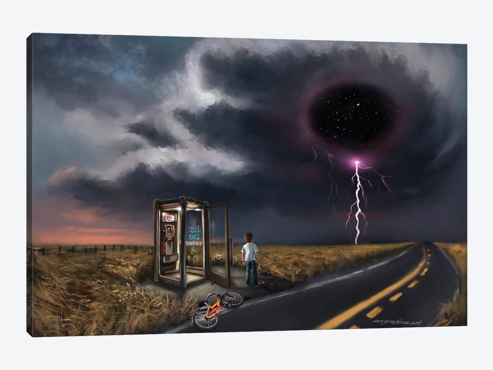 The Storm Is Coming by Anastasia Evgrafova 1-piece Art Print