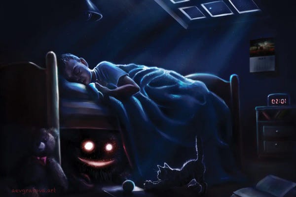 Monsters: Night Monsters by Anastasia Evgrafova