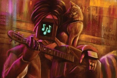 Music Brings Us Closer by Anastasia Evgrafova multi panel art