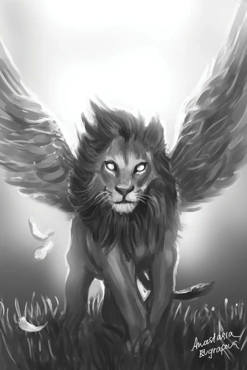 Daniel's Beast by Anastasia Evgrafova wall art