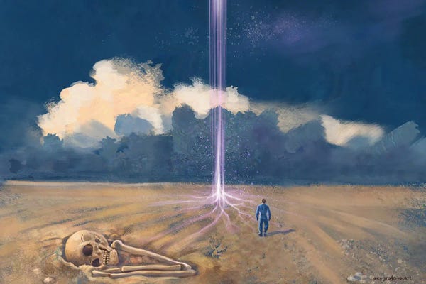 Skeletons: Destination by Anastasia Evgrafova