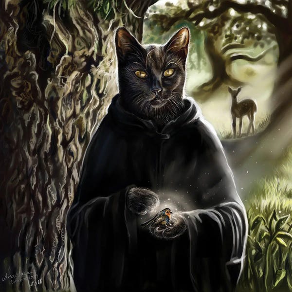 Black Cats: Forest Master by Anastasia Evgrafova