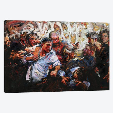 Fighting Without A Cause Canvas Print #EVG5} by Evgeniy Monahov Canvas Print