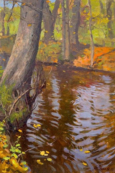 Evgeniia Mekhova: Autumn Forest by Evgeniia Mekhova